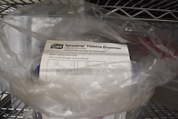 ALL ONE MONEY! Tier Lot of Various Items Including Poly Napkin Dispensers, Containers, Utensils - Image 3 of 10