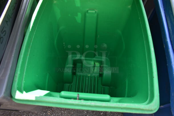 3 Poly Outdoor Trash Cans. 23x33x45, 24x34x36. 3 Times Your Bid! - Image 11 of 12