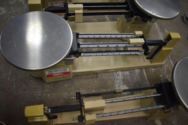 6 OHAUS Triple Bean Balance Scales. 6 Times Your Bid! (Main Building)  - Image 3 of 4