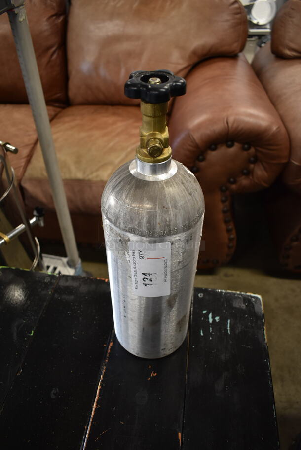 Carbon Dioxide Tank. Buyer Must Pick Up - We Will Not Ship This Item - Image 1 of 6
