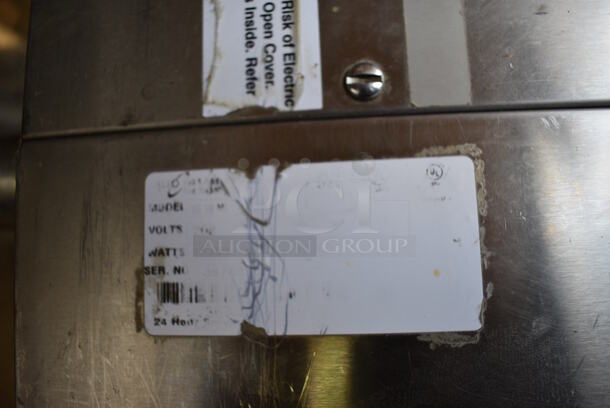 Alto Shaam Model 10.10 MI Stainless Steel Commercial Electric Powered Combitherm Convection Oven w/ View Through Door and Metal Oven Racks on Metal Stand. 208-240 Volts, 3 Phase. 40x30x66 - Image 8 of 8