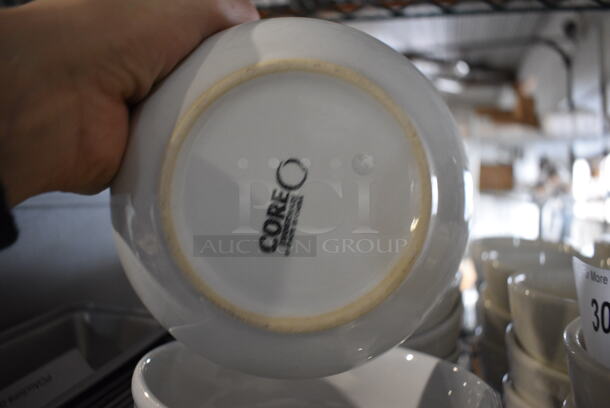 9 White Ceramic Bowls. 6x6x2.5. 9 Times Your Bid! - Image 3 of 3