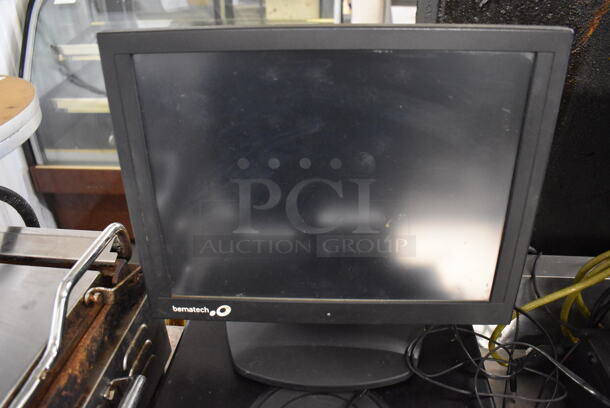 ALL ONE MONEY! Lot of Bematech LE1000 Monitor, Star Micronics TSP100II Receipt Printer and Metal Cash Drawer - Image 7 of 8