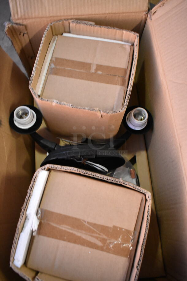 2 IN ORIGINAL BOX! Thomasville P2747-80 Meeting Street Collection Forged Black 2-light Vanity Fixture. 2 Times Your Bid! - Image 3 of 4