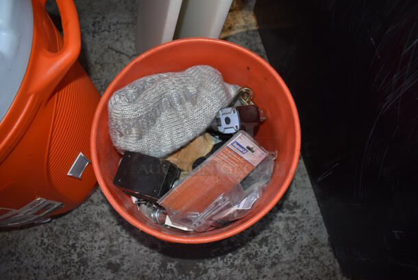ALL ONE MONEY! Lot of Various Items In Orange Bin - Image 2 of 3