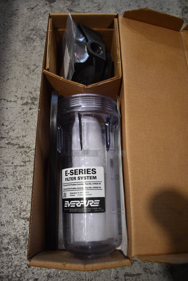 BRAND NEW IN BOX! Everpure E Series Water Filtration System. 