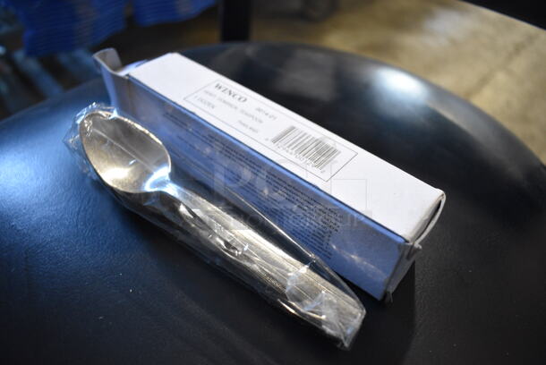 48 BRAND NEW IN BOX! Winco 0014-01 Metal Heavy Dominion Teaspoons. 6". 48 Times Your Bid!  - Image 3 of 3