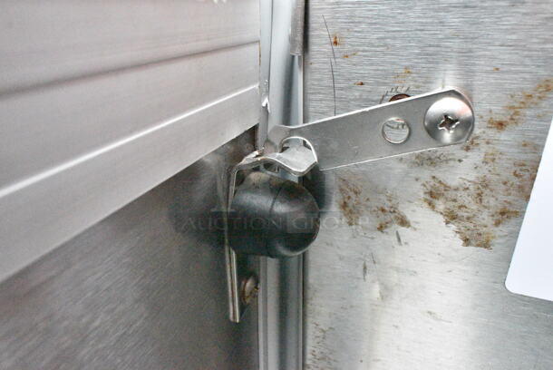 Beverage Air SM49N Stainless Steel Commercial Milk Cooler on Commercial Casters. 115 Volts, 1 Phase.  - Image 6 of 7