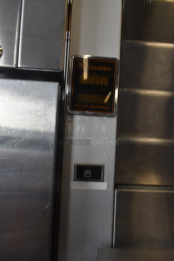 Traulsen G20010 Stainless Steel Commercial 2 Door Reach In Cooler. 115 Volts, 1 Phase. Tested and Working! - Image 4 of 9