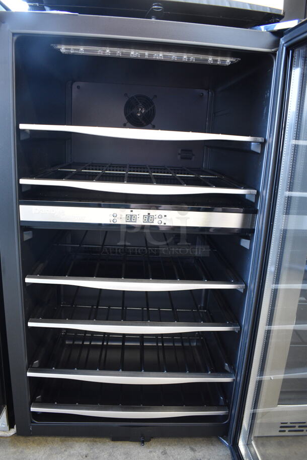 BRAND NEW SCRATCH AND DENT! Danby DWC040A3BSSDD 38 Bottle Free-Standing Metal Wine Cooler Merchandiser. 115 Volts, 1 Phase. Tested and Working! - Image 3 of 5