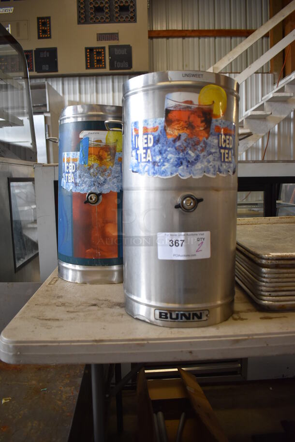 2 Bunn Stainless Steel Iced Tea Holder Dispensers. 13x14x19. 2 Times Your Bid! - Image 3 of 4