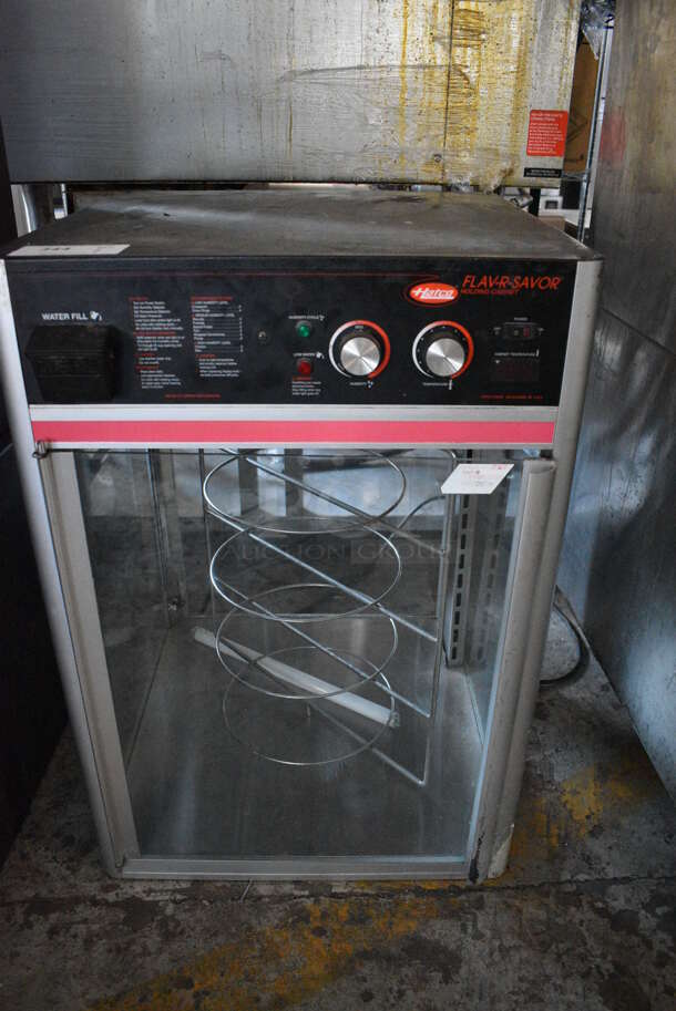 Hatco Flav-r-savor Metal Commercial Warming Cabinet Merchandiser. 22.5x24.5x32.5. Tested and Working!