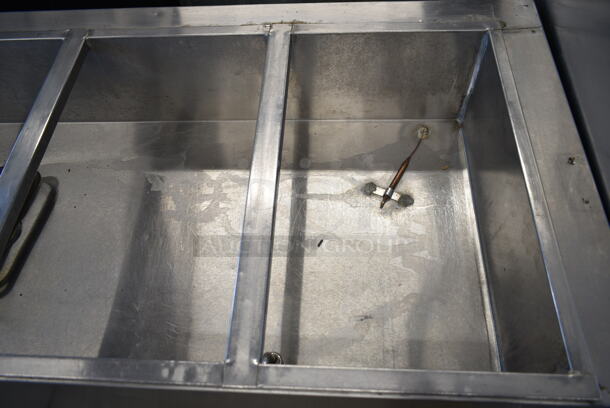 Stainless Steel Commercial Electric Powered Steam Table w/ Under Shelf. 208-240 Volts. - Image 2 of 8