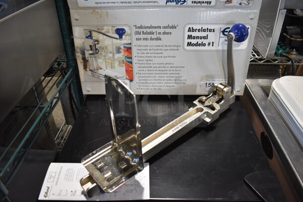 BRAND NEW IN BOX! Edlund #1 Metal Commercial Can Opener w/ Mount. 10x4.5x19 - Image 3 of 5