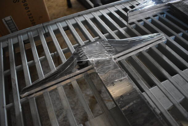 2 BRAND NEW! Alvin SST18 Stainless Steel Professional T Square. 12x20.5. 2 Times Your Bid! - Image 2 of 3