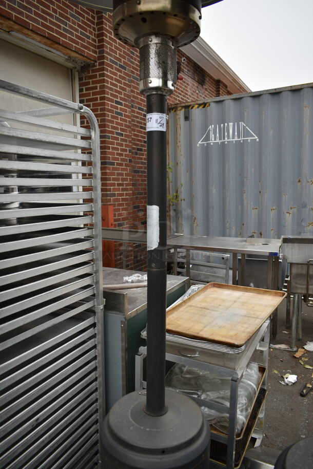 Fire Sense LIP 10A TGG Metal Floor Style Propane Gas Powered Patio Heater. - Image 3 of 6