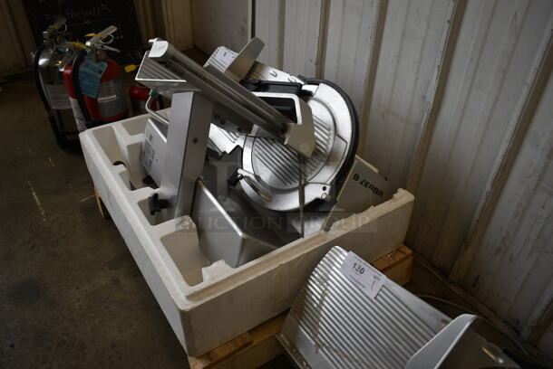 2016 Bizerba GSP H Stainless Steel Commercial Countertop Meat Slicer. 120 Volts, 1 Phase. Tested and Does Not Power On - Image 2 of 10