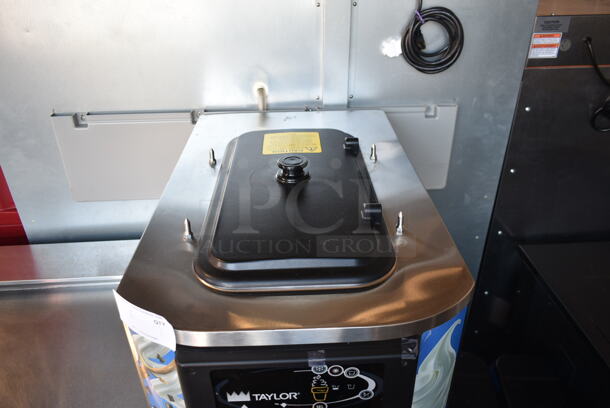 Taylor C709-27 Stainless Steel Commercial Floor Style Water Cooled Single Flavor Soft Serve Ice Cream Machine on Commercial Casters. 208-230 Volts, 1 Phase. - Image 4 of 9
