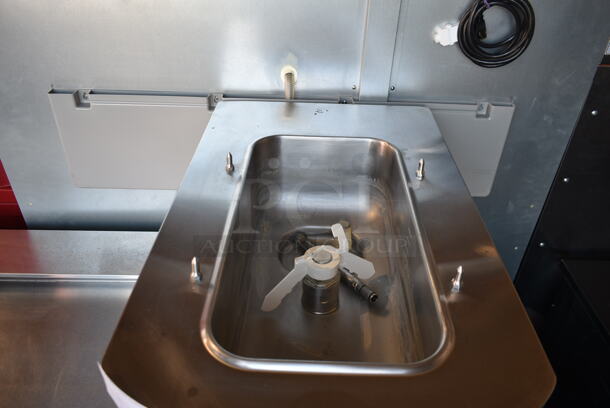 Taylor C709-27 Stainless Steel Commercial Floor Style Water Cooled Single Flavor Soft Serve Ice Cream Machine on Commercial Casters. 208-230 Volts, 1 Phase. - Image 5 of 9