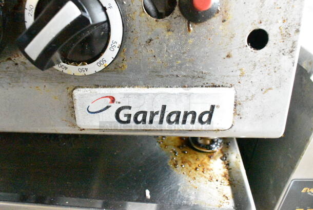 LATE MODEL! Garland Stainless Steel Commercial Countertop Natural Gas Powered Flat Top Griddle.  - Image 3 of 6