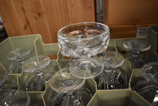 ALL ONE MONEY! Lot of 9 Caddies of Various Glasses Including Ceramic Mugs and Glass Stemware - Image 9 of 12