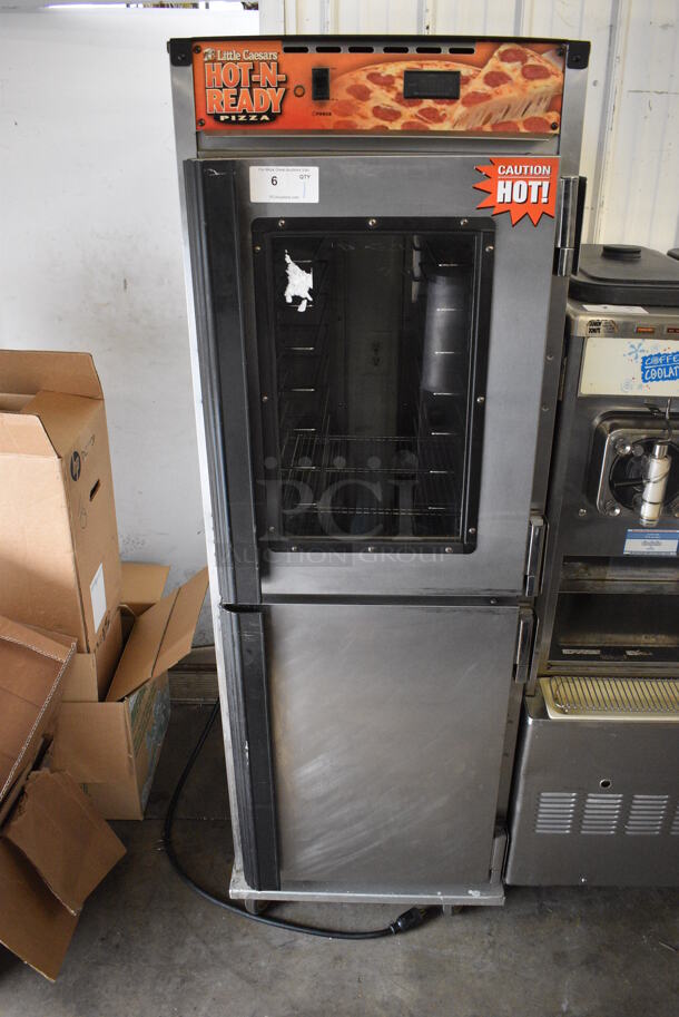 CresCor Model H138NPS36CLCMQRL Stainless Steel Commercial 2 Half Size Door Reach In Warming Cabinet on Commercial Casters. 120 Volts, 1 Phase. 24x32x73. Cannot Test Due To Plug Style - Image 1 of 8