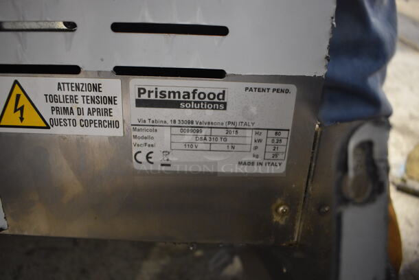 Prismafood DSA 310 TG Stainless Steel Commercial Countertop Touch and Go Pizza Dough Roller. 110 Volts, 1 Phase. 18x15x25. Tested and Working! - Image 6 of 7