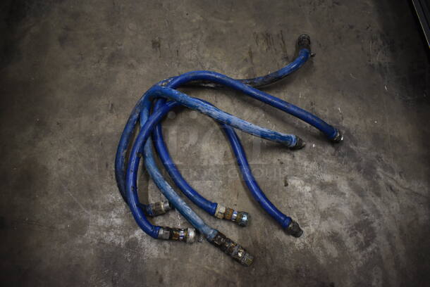 4 Various Gas Hoses. Includes 42