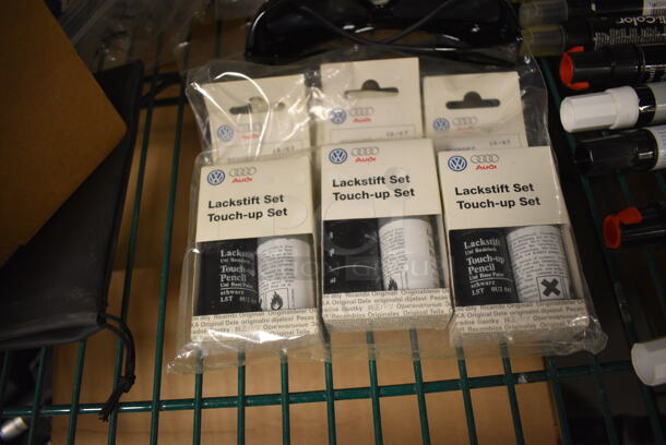 ALL ONE MONEY! Tier Lot of Various Items Including Panasonic Telephone, Audi Touch Up Set, Various Parts, and Elite Bistro Halogen Oven    - Image 4 of 8