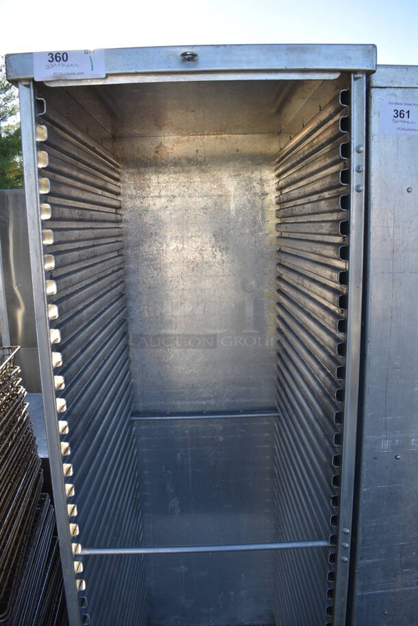 Metal Commercial Pan Transport Rack on Commercial Casters. 20x28x70 - Image 4 of 5