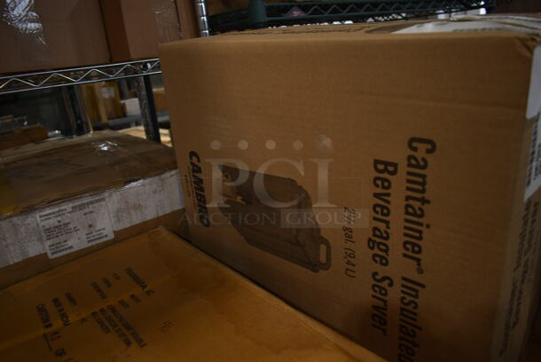 BRAND NEW! Cambro Camtainer 250LCD157 2.5 Gallon Coffee Beige Insulated Beverage Dispenser - Image 4 of 4