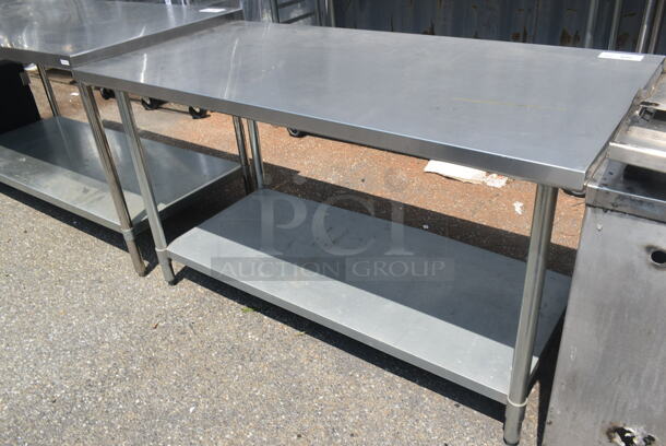 Stainless Steel Commercial Table w/ Metal Under Shelf. - Image 3 of 4