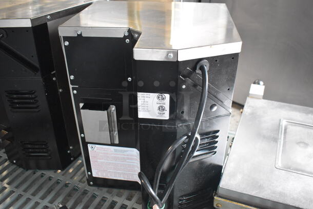 2022 Menumaster OC24HBK Commercial Stainless Steel Electric Countertop Microwave. 208/240V.  - Image 11 of 11