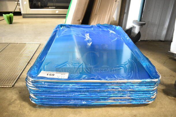 12 BRAND NEW SCRATCH AND DENT! Choice 407BUNFULL Full Size 18" x 26" 19 Gauge Wire in Rim Aluminum Bun Pan / Sheet Pan. 12 Times Your Bid! - Image 2 of 5