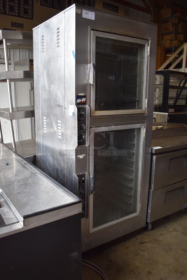 Nu Vu UB-5/10 Stainless Steel Commercial Electric Powered Oven Proofer on Commercial Casters. 208 Volts, 3 Phase. 32.5x36x79 - Image 2 of 7