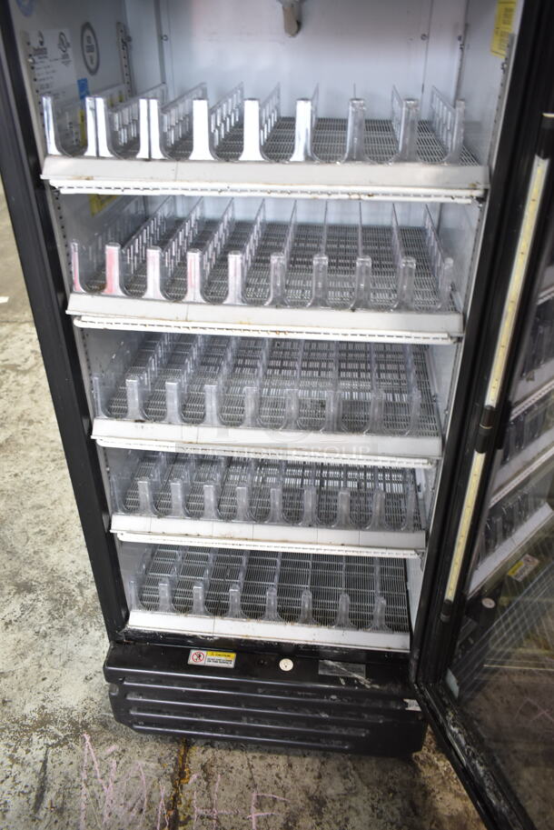 Imbera VR10-58 Metal Commercial Single Door Reach In Cooler Merchandiser w/ Poly Coated Racks. 115 Volts, 1 Phase. Tested and Working! - Image 2 of 4