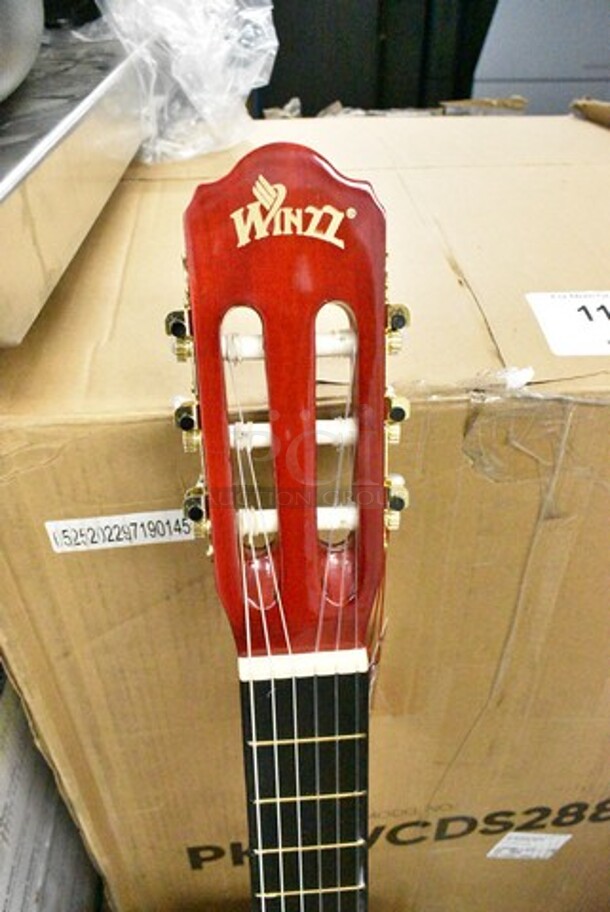 4 Items Including Schecter R022110323 Diamond Series 6 String Guitar, Marshall MG15FX Guitar Amp, Winzz 6 String Guitar in Soft Guitar Case, Guitar in TKL 0996475000 Case. 4 Times Your Bid!  - Image 8 of 12