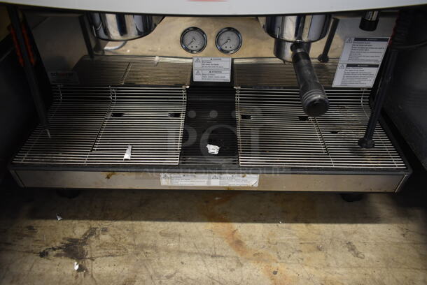 2018 Schaerer Barista Stainless Steel Commercial Countertop 2 Group Espresso Machine w/ Portafilter, 2 Steam Wands and 2 Hoppers. 208/240 Volts, 1 Phase. - Image 5 of 8