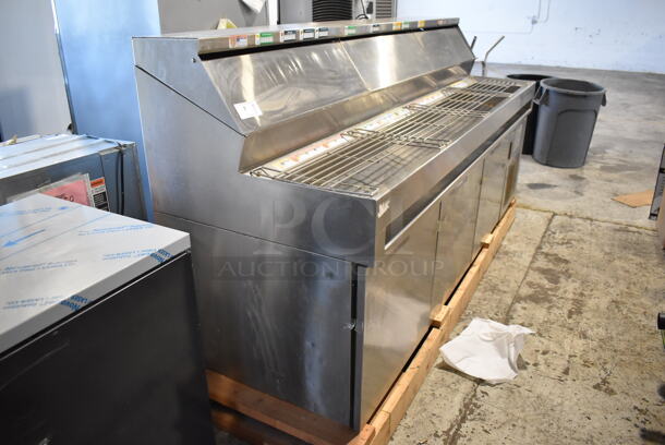 Randell DPM102R Stainless Steel Commercial Prep Table Bain Marie Mega Top. 115 Volts, 1 Phase. Tested and Working! - Image 3 of 12
