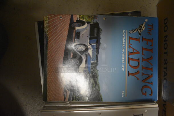 Lot of The Flying Lady Magazines and Various Car Parts  - Image 4 of 6