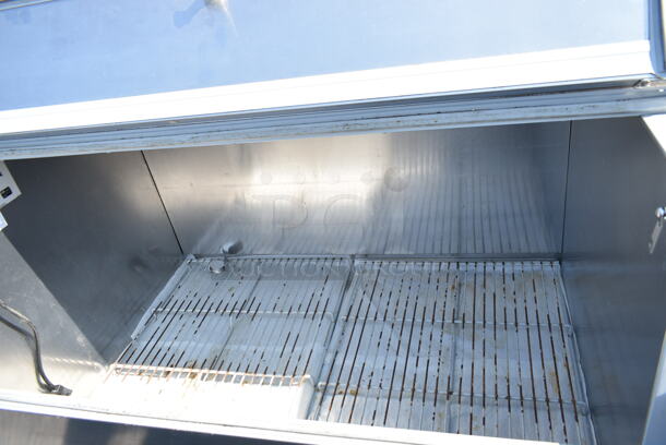 Beverage Air SMF49Y-1-S Stainless Steel Commercial Milk Cooler on Commercial Casters. Missing Front Piece. 115 Volts, 1 Phase. Tested and Powers On But Does Not Get Cold
 - Image 5 of 6