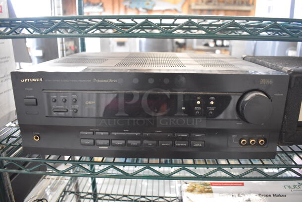 Optimus STAV-3790 Professional Series Audio Video Receiver. 16.5x14.5x6.5 - Image 1 of 5