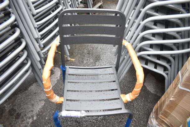 20 BRAND NEW! BFM Seating Vista Outdoor / Indoor Stackable Chair w/ Arm Rests. 20 Times Your Bid! - Image 5 of 5
