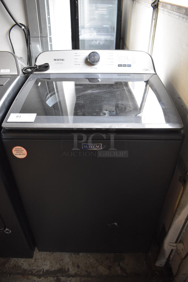 Maytag MVW6500MBK0 Metal Top Load Washer. 120 Volts, 1 Phase. 