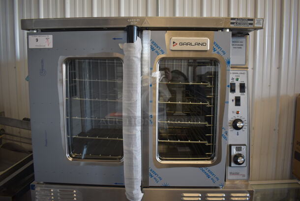 2 BRAND NEW SCRATCH AND DENT! 2022 Garland MCO-GS-10S Master 200 Natural Gas Powered Full Size Convection Ovens w/ View Through Doors, Metal Oven Racks and Thermostatic Controls. 60,000 BTU. 38x38x71. 2 Times Your Bid! - Image 4 of 11