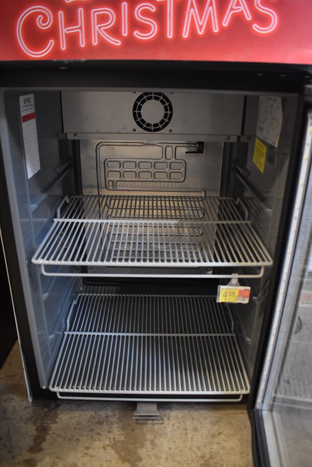 ATC Coolpoint CTB100 Metal Commercial Single Door Reach In Mini Cooler Merchandiser. 115 Volts, 1 Phase. 19x19x32. Tested and Working! - Image 4 of 6