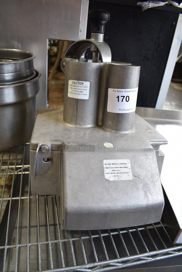 Robot Coupe Metal Commercial Continuous Feed Head for Food Processor.  - Image 1 of 4