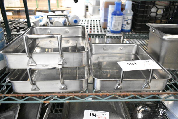 3 Metal Baking Pans. 3 Times Your Bid!  - Image 1 of 3