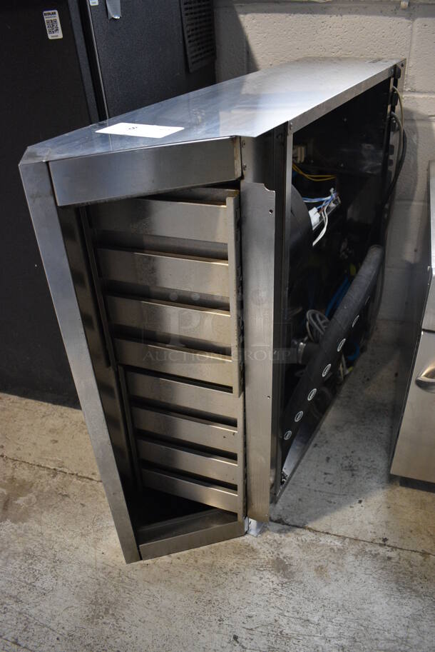 Cadco Unox Stainless Steel Commercial Grease Hood. 220-240 Volts, 1 Phase. 30x37x14