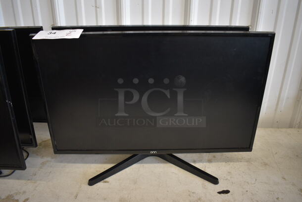 2 Onn ONA24HB19T01 24" Monitor. 120 Volts, 1 Phase. 2 Times Your Bid!  - Image 1 of 5